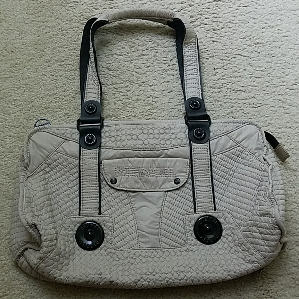 Diesel Quilted Nylon Shoulder Bag(Pre-owned)